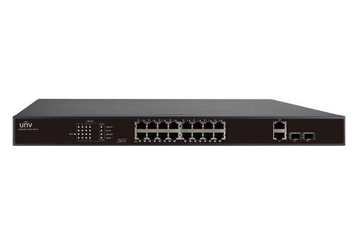16PoE+2GC Switch กล้องวงจรปิด CCTV