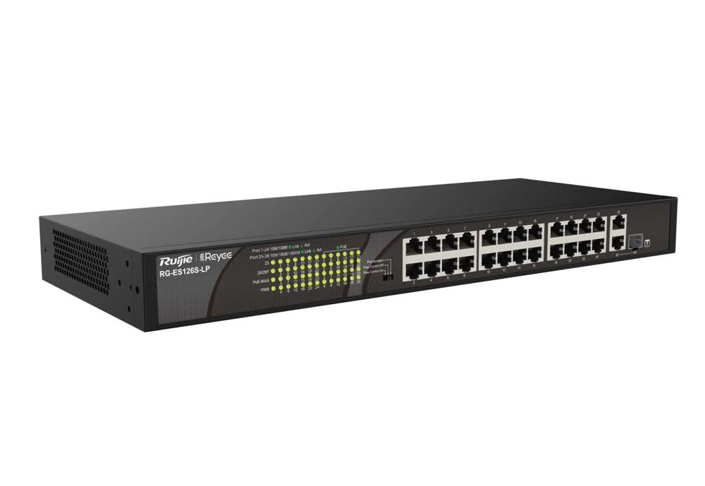 RG-ES126S-LP Unmanaged Switches กล้องวงจรปิด CCTV
