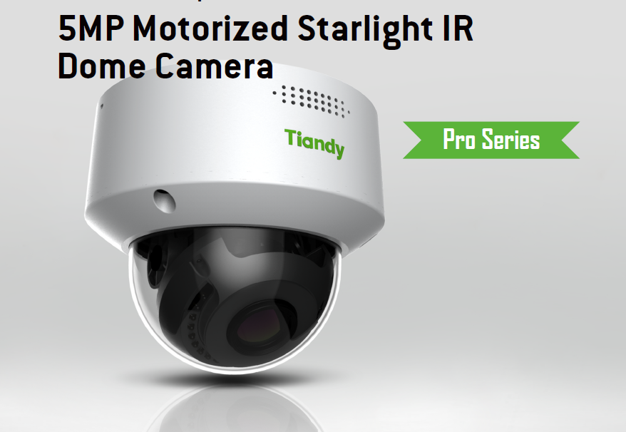 5MP Motorized Starlight IR Dome Camera กล้องวงจรปิด CCTV