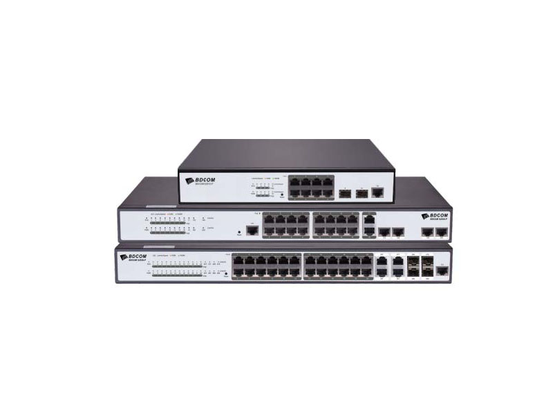 L2 Managed Full-gigabit PoE Switches กล้องวงจรปิด CCTV
